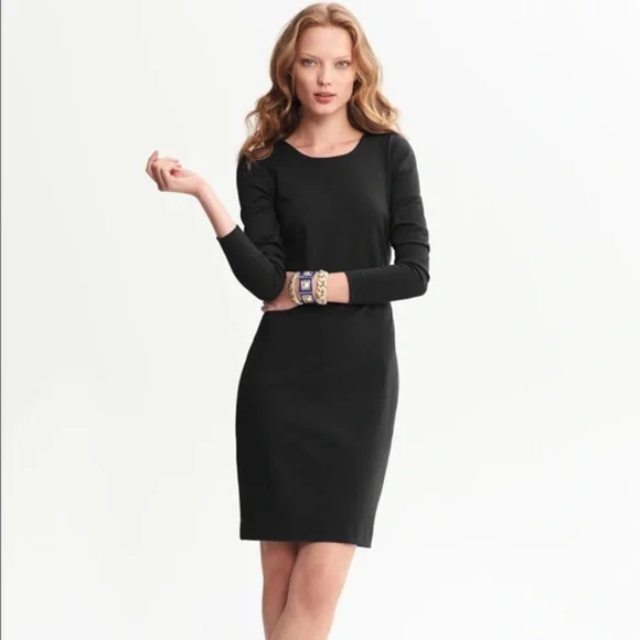 Banana Republic ponte knit dress